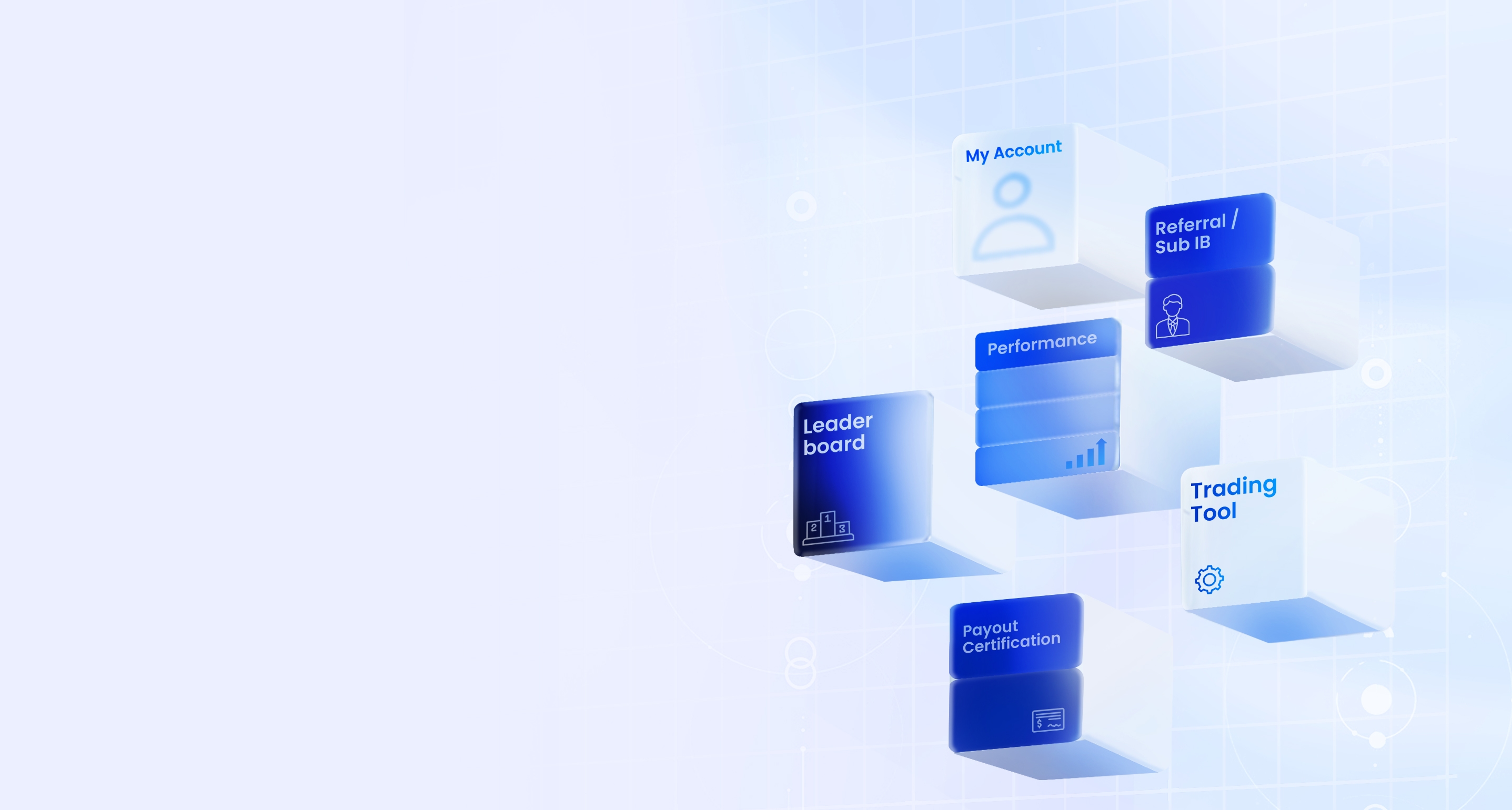 Earnex ฟีเจอร์เด่นที่ช่วยสนับสนุนนักเทรด Leaderboard จัดอันดับผลงานเทรด, Performance ติดตามประสิทธ์ภาพ, Referral/Sub IB ระบบแนะนำเพื่อน, Trading Tool เครื่องมือช่วยเทรด และ Payout Certification รับรองการจ่ายเงิน โปร่งใส ปลอดภัย ใช้งานง่าย